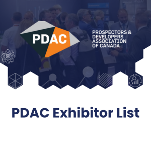 PDAC Exhibitor List