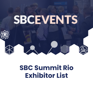 SBC Summit Rio Exhibitor List