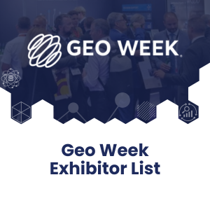 Geo Week Exhibitor List