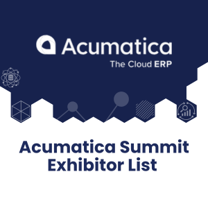 Acumatica Summit Exhibitor List