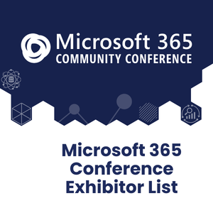 Microsoft 365 Conference Exhibitor List