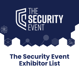The Security Event Exhibitor List