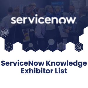 ServiceNow Knowledge Exhibitor List 2026