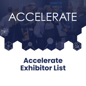Accelerate Exhibitor List