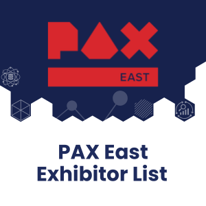 PAX East Exhibitor List