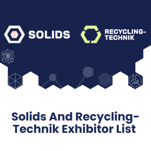 Solids And Recycling-Technik Exhibitor List