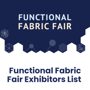 Functional Fabric Fair Exhibitor List