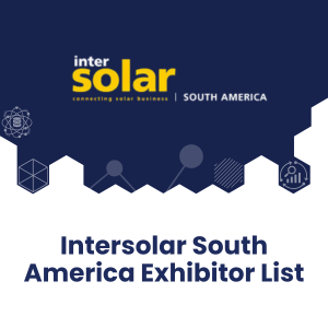 Intersolar South America Exhibitor List