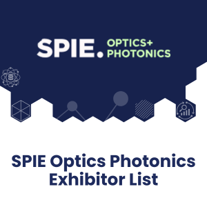 SPIE Optics Photonics Exhibitor List