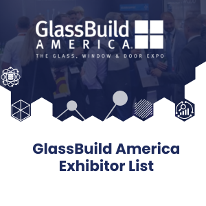 GlassBuild America Exhibitor List