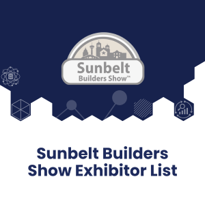 Sunbelt Builders Show Exhibitor List