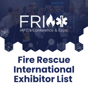 Fire Rescue International Exhibitor List