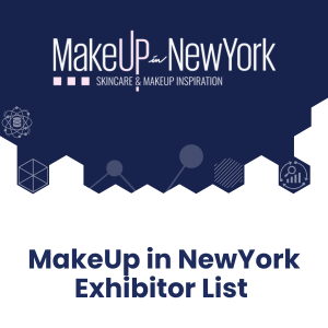 MakeUp in NewYork Exhibitor List