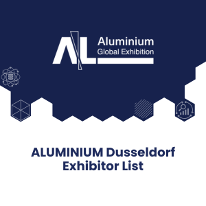 ALUMINIUM Dusseldorf Exhibitor List