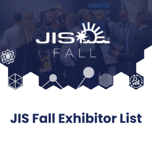 JIS Fall Exhibitor List