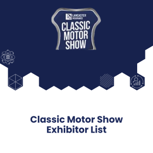 Classic Motor Show Exhibitor List