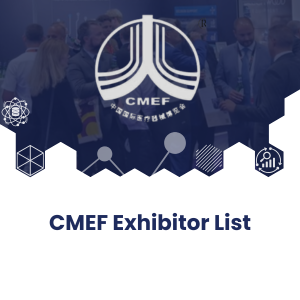 China International Medical Equipment Fair Exhibitor List