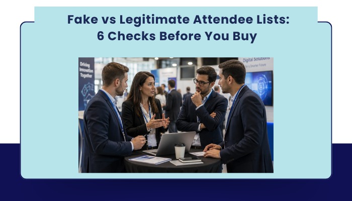 Attendee List Scams vs Legitimate Event Data: Buyer’s Guide