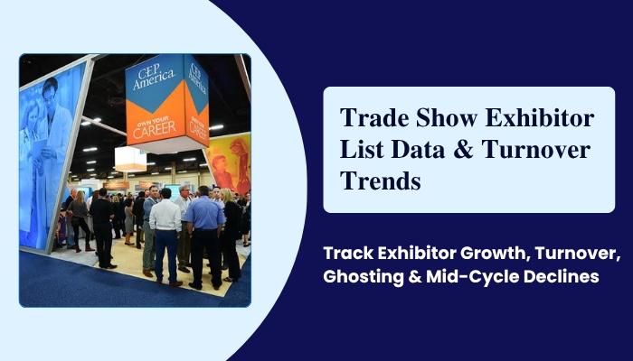 Trade Show Exhibitor List Data And Turnover Trends